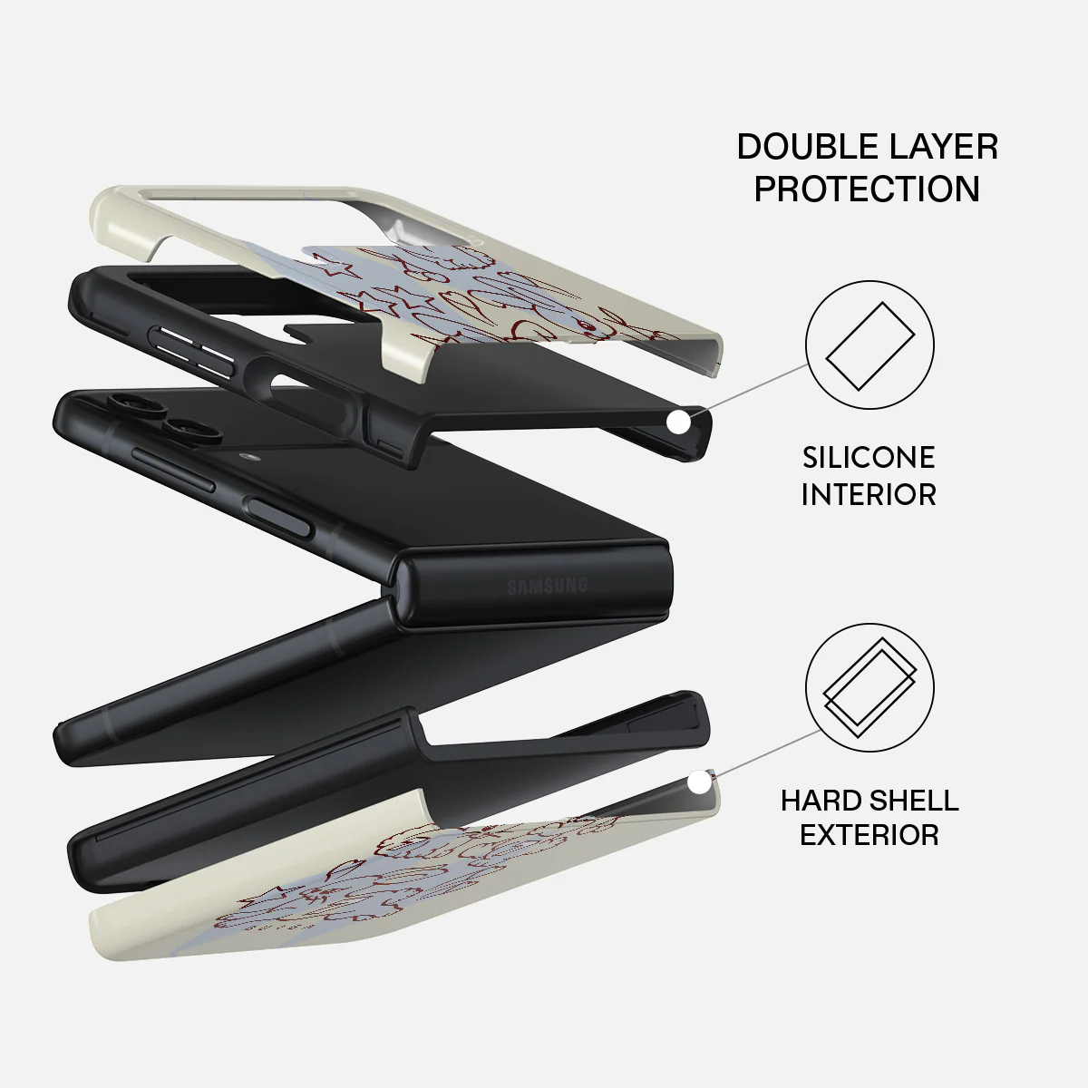 Triple Seven - Samsung Galaxy Z Flip 4 Case - Image 8