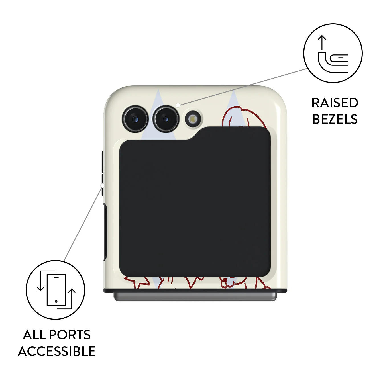 Triple Seven - Samsung Galaxy Z Flip 5 Case - Image 3