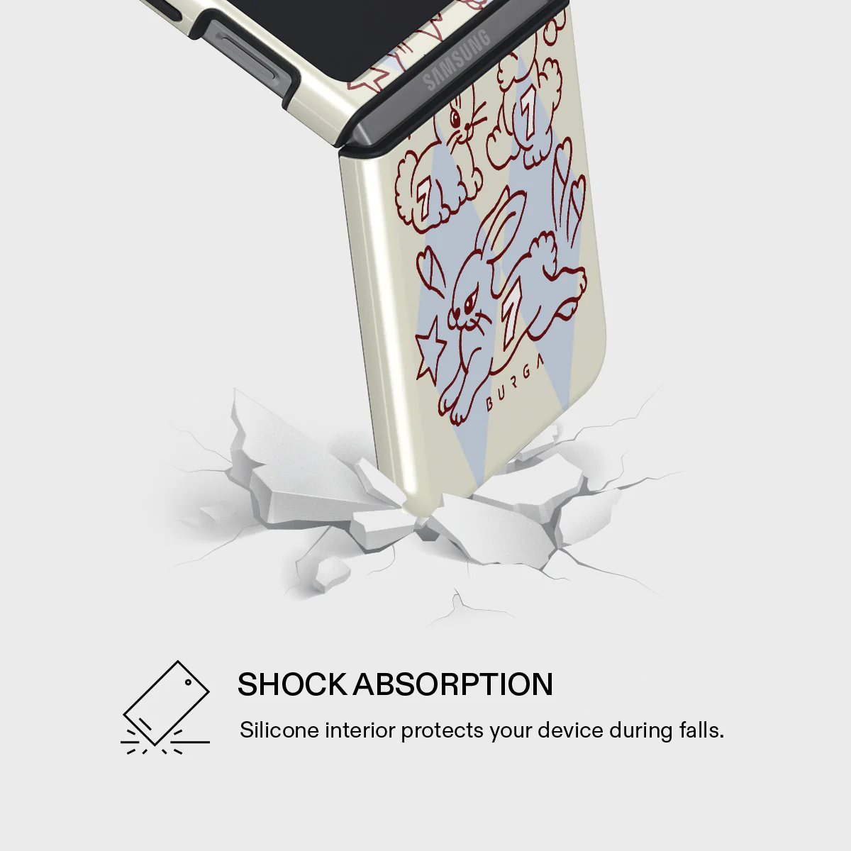 Triple Seven - Samsung Galaxy Z Flip 5 Case - Image 4