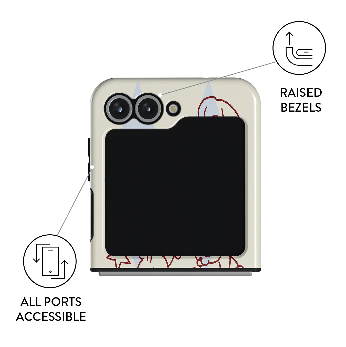 Triple Seven - Samsung Galaxy Z Flip 6 Case - Image 3