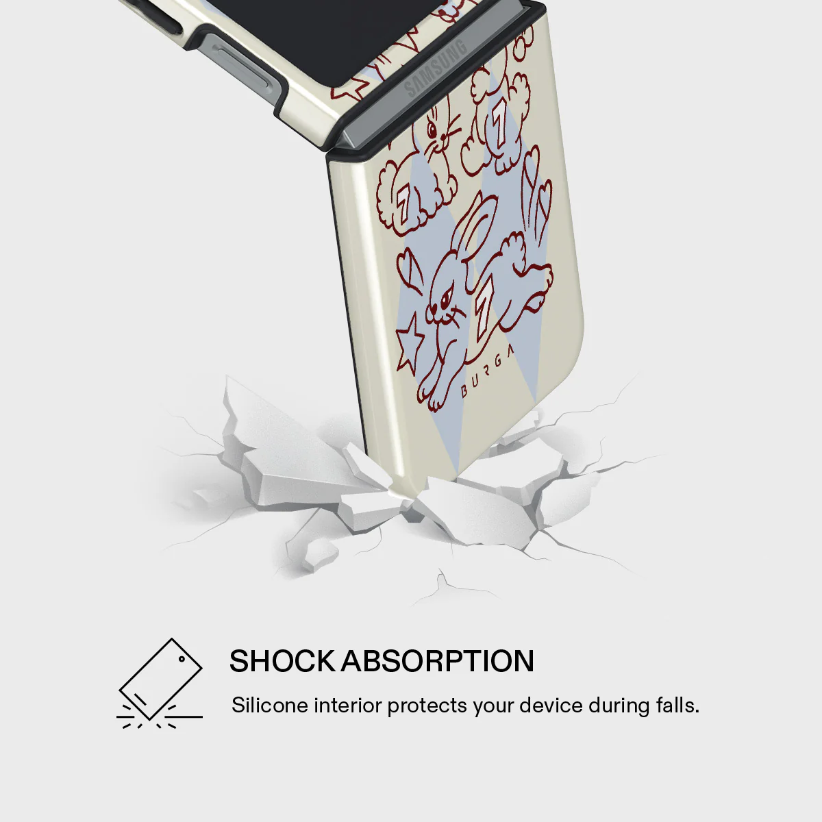 Triple Seven - Samsung Galaxy Z Flip 6 Case - Image 4