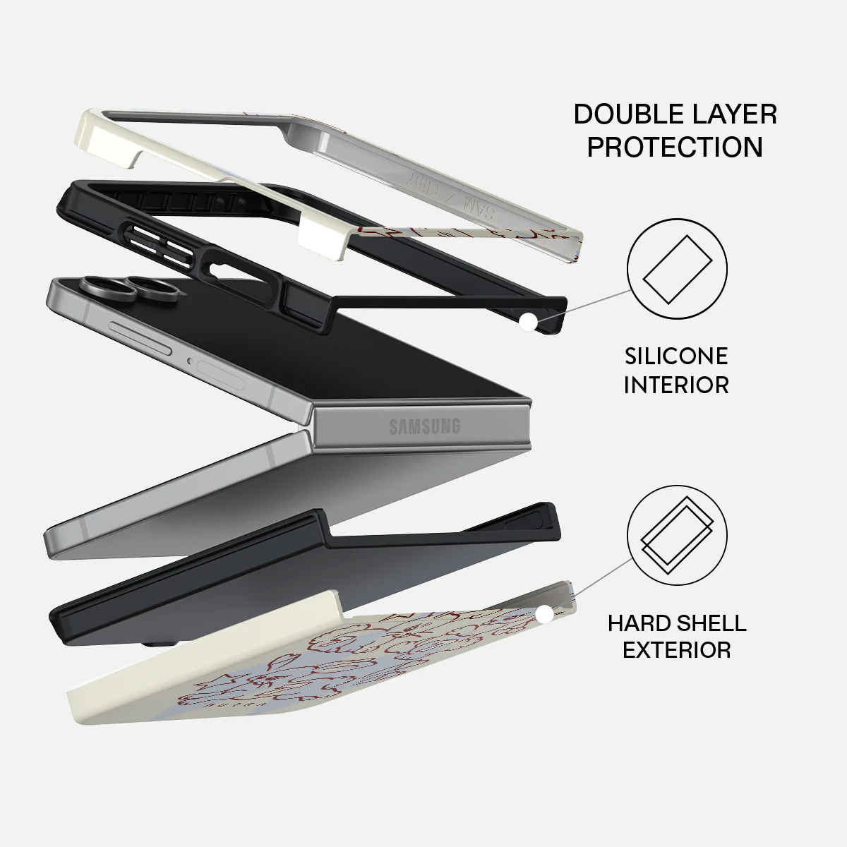 Triple Seven - Samsung Galaxy Z Flip 7 Case - Image 2