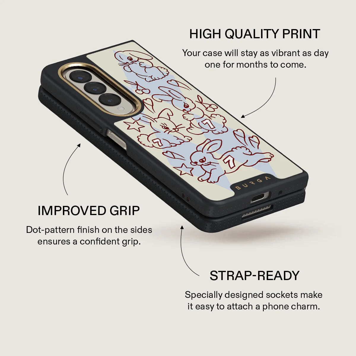 Triple Seven - Samsung Galaxy Z Fold 4 Case - Image 10