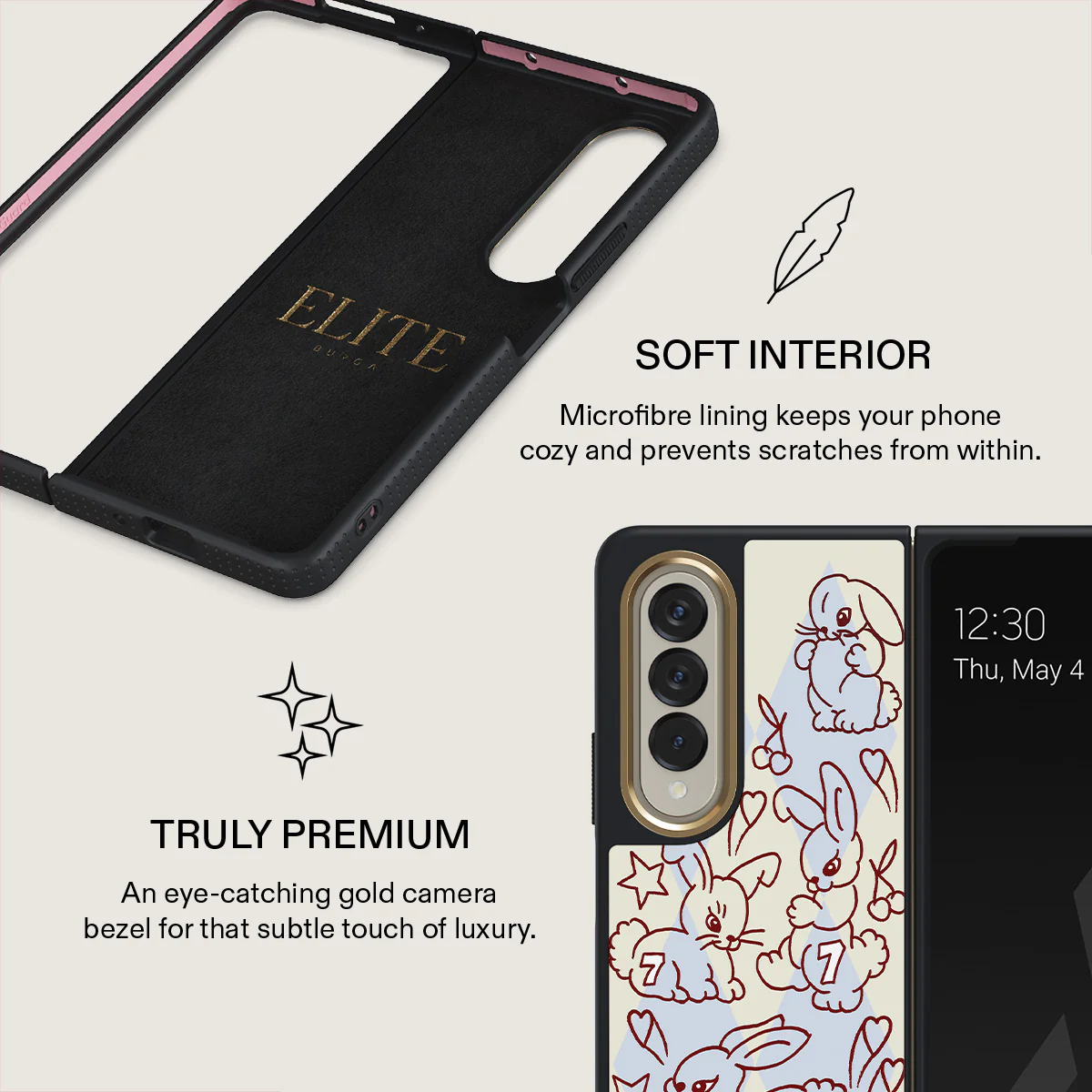Triple Seven - Samsung Galaxy Z Fold 4 Case - Image 11