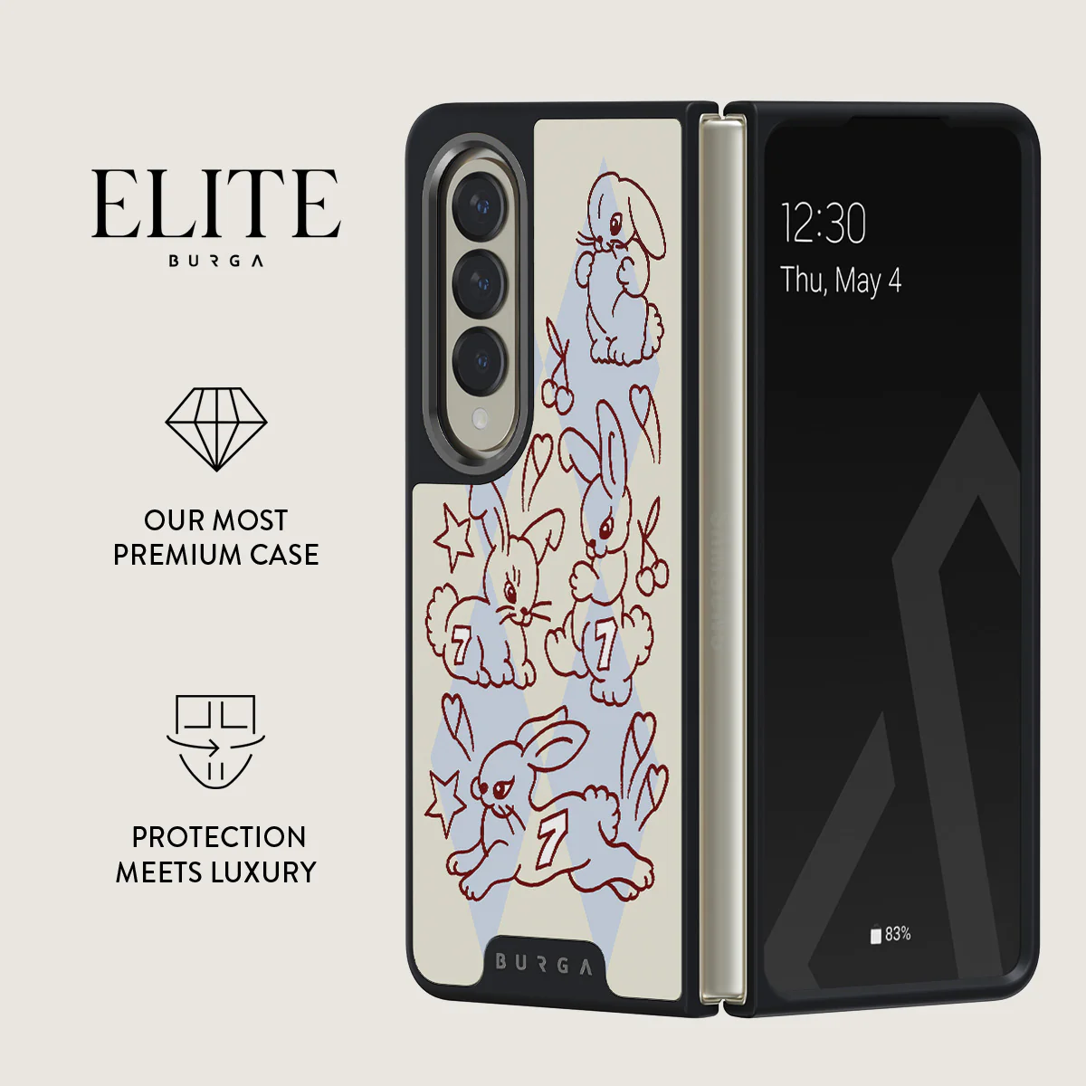 Triple Seven - Samsung Galaxy Z Fold 4 Case - Image 14