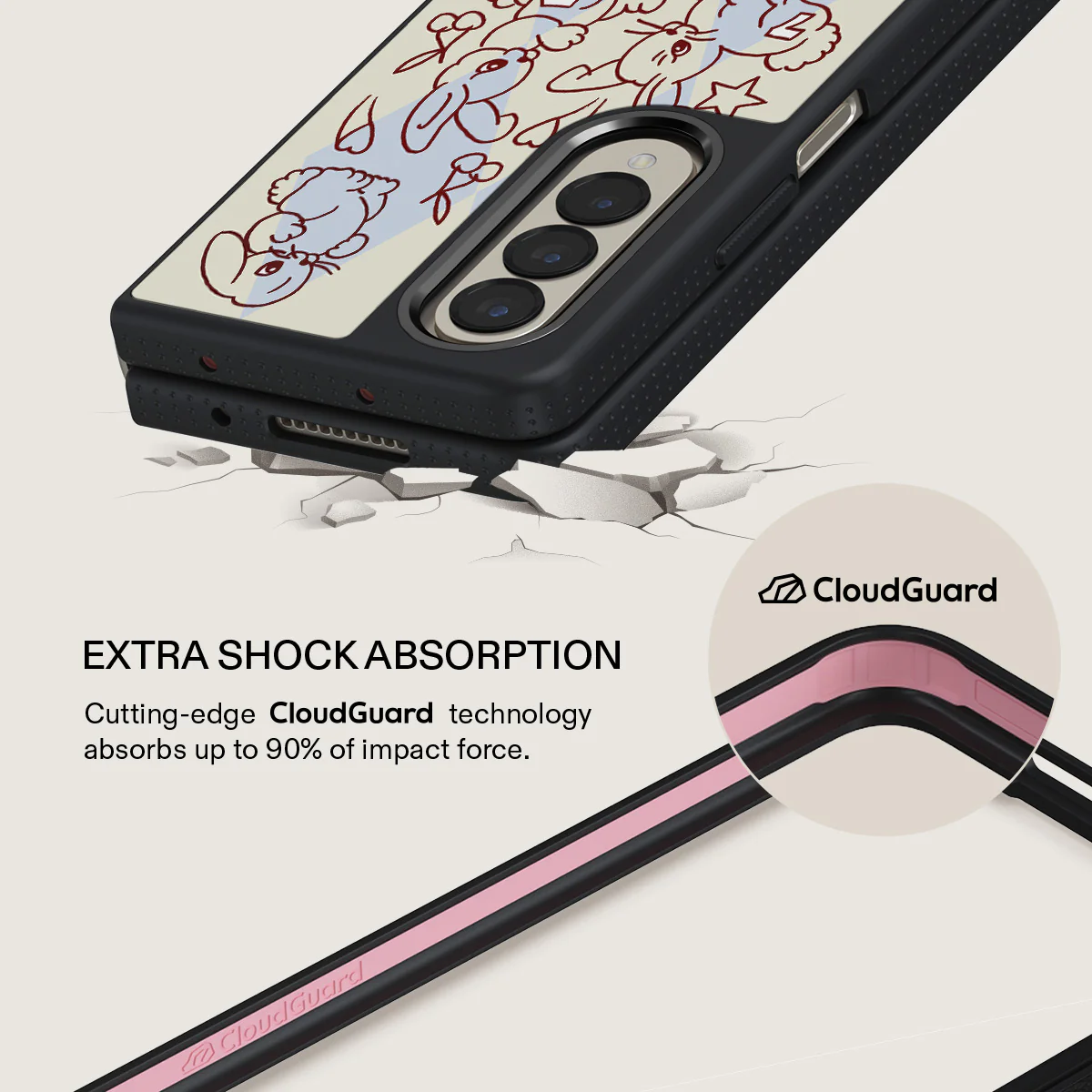 Triple Seven - Samsung Galaxy Z Fold 4 Case - Image 15