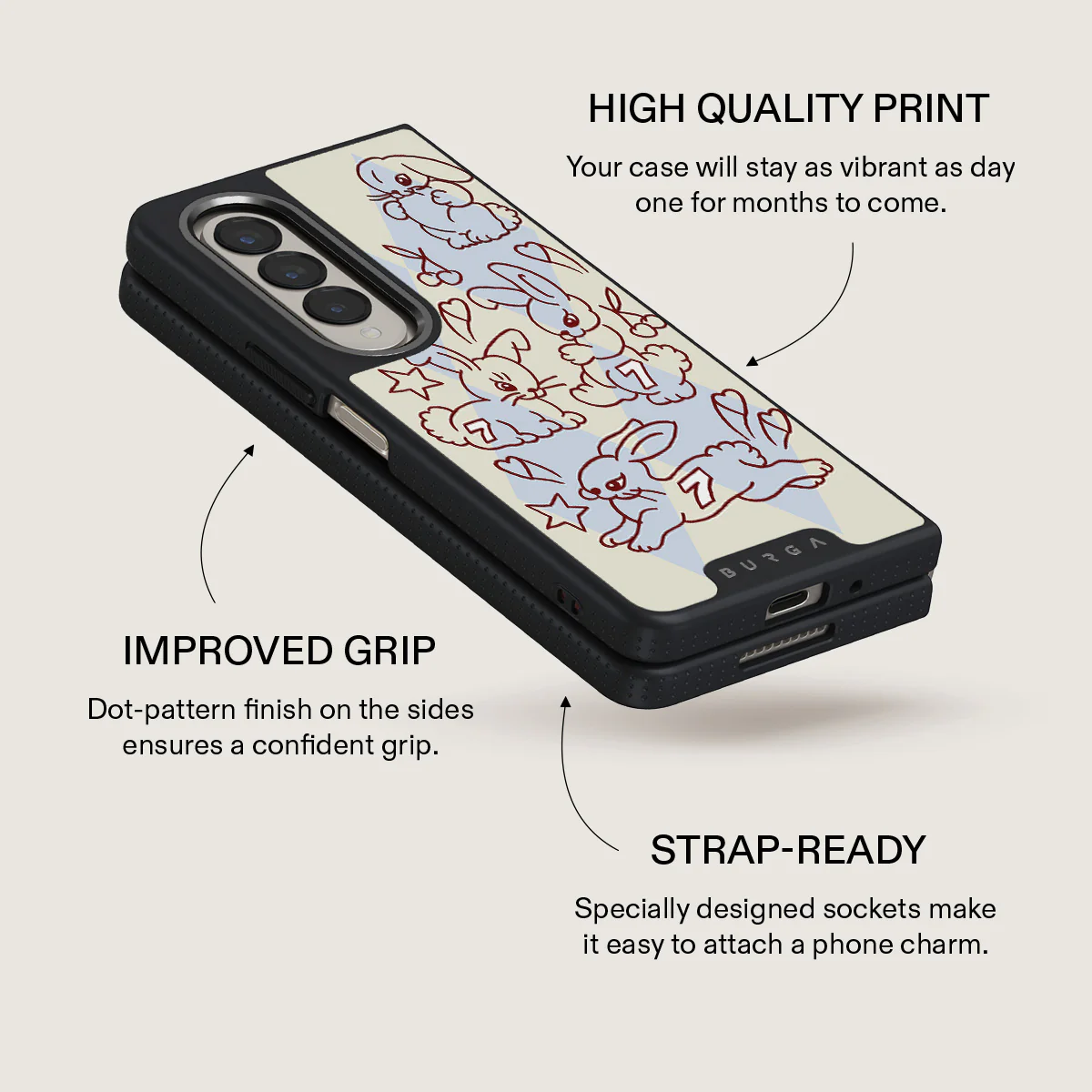 Triple Seven - Samsung Galaxy Z Fold 4 Case - Image 17