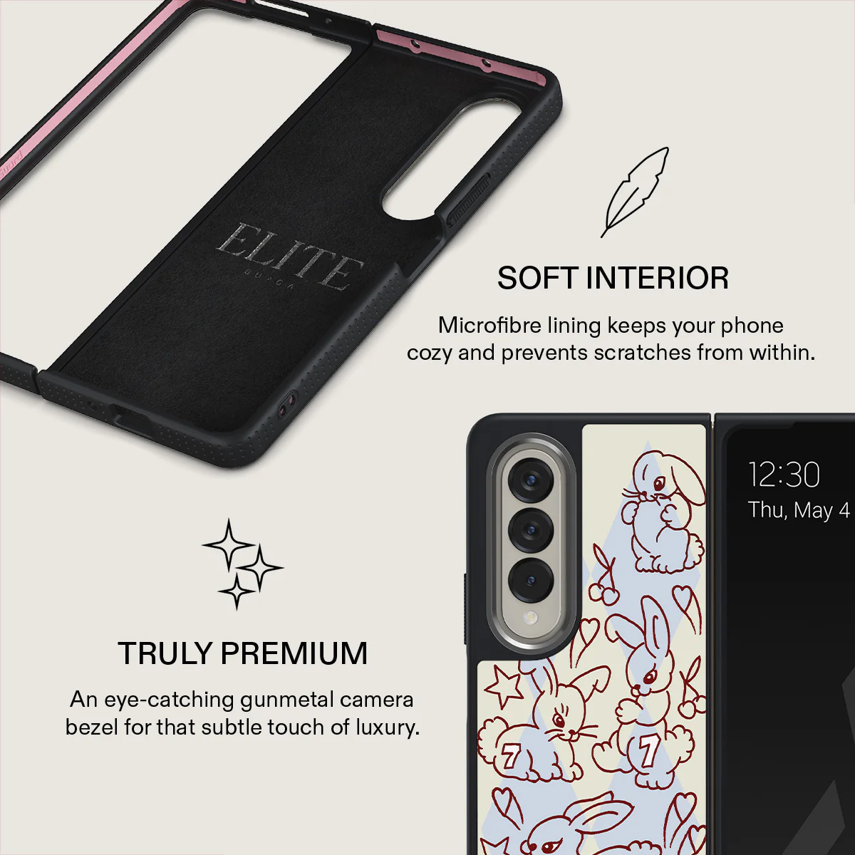Triple Seven - Samsung Galaxy Z Fold 4 Case - Image 18