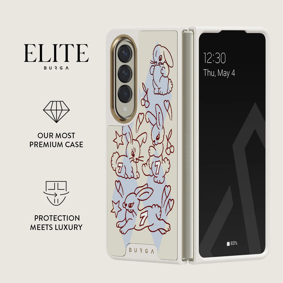 Triple Seven - Samsung Galaxy Z Fold 4 Case - Image 21