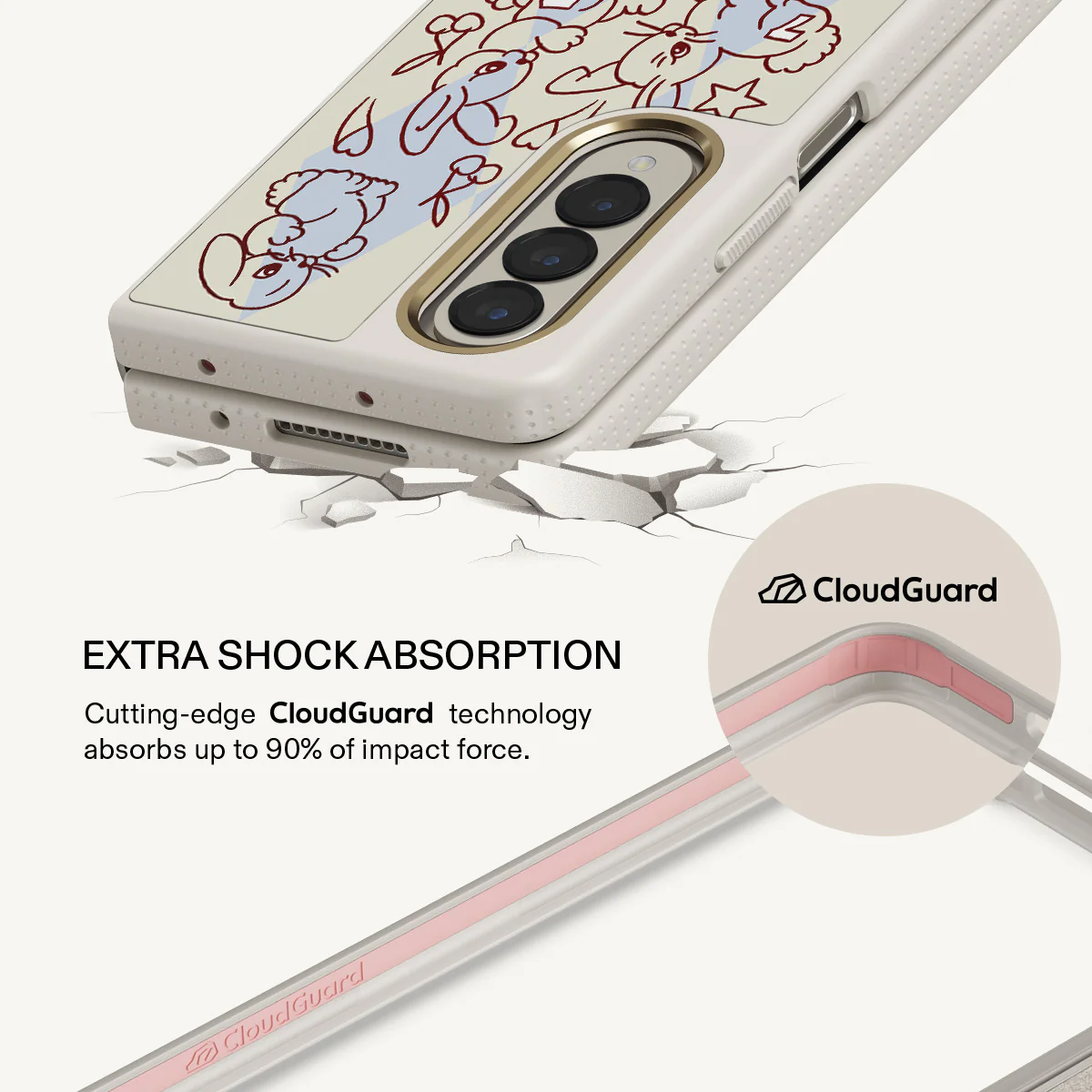 Triple Seven - Samsung Galaxy Z Fold 4 Case - Image 22