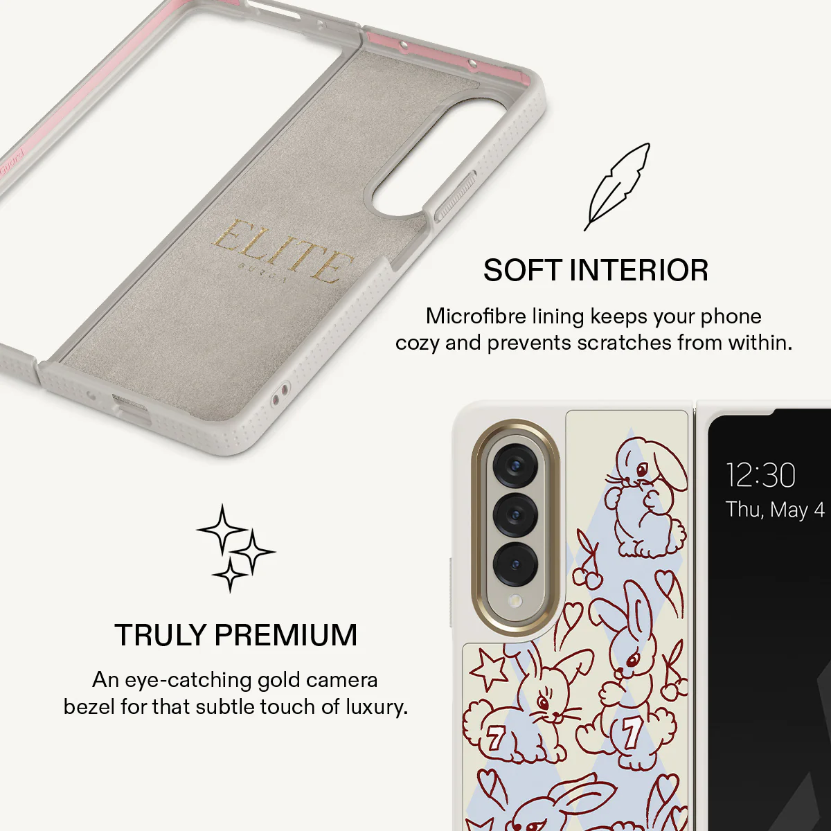 Triple Seven - Samsung Galaxy Z Fold 4 Case - Image 25