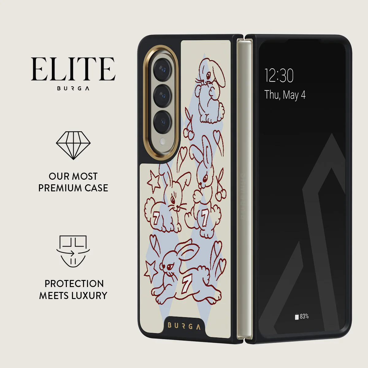 Triple Seven - Samsung Galaxy Z Fold 4 Case - Image 7