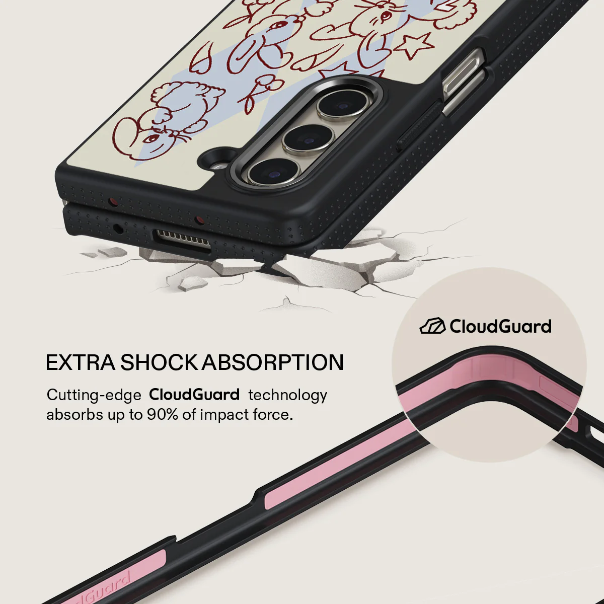 Triple Seven - Samsung Galaxy Z Fold 5 Case - Image 10