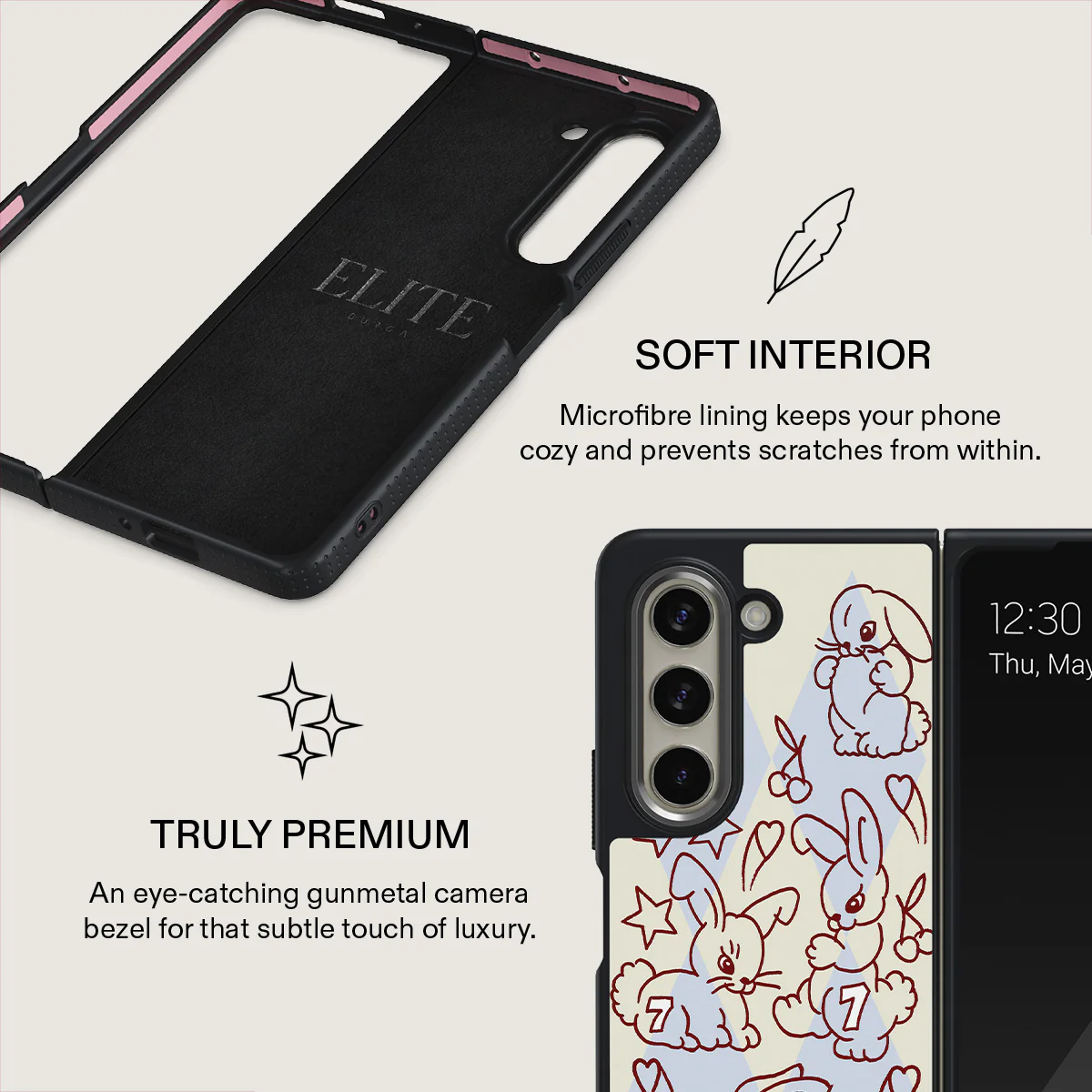 Triple Seven - Samsung Galaxy Z Fold 5 Case - Image 13