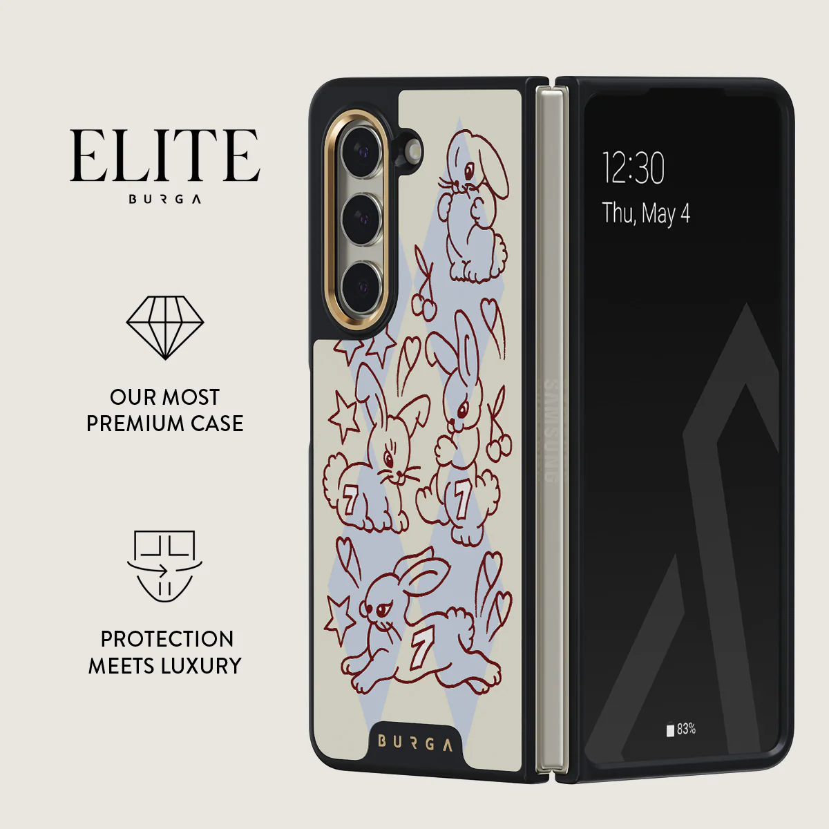 Triple Seven - Samsung Galaxy Z Fold 5 Case - Image 2