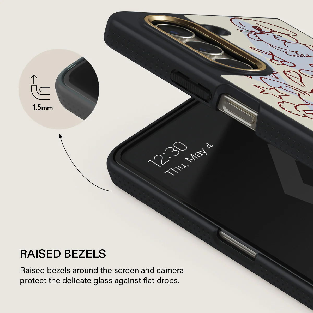 Triple Seven - Samsung Galaxy Z Fold 5 Case - Image 4