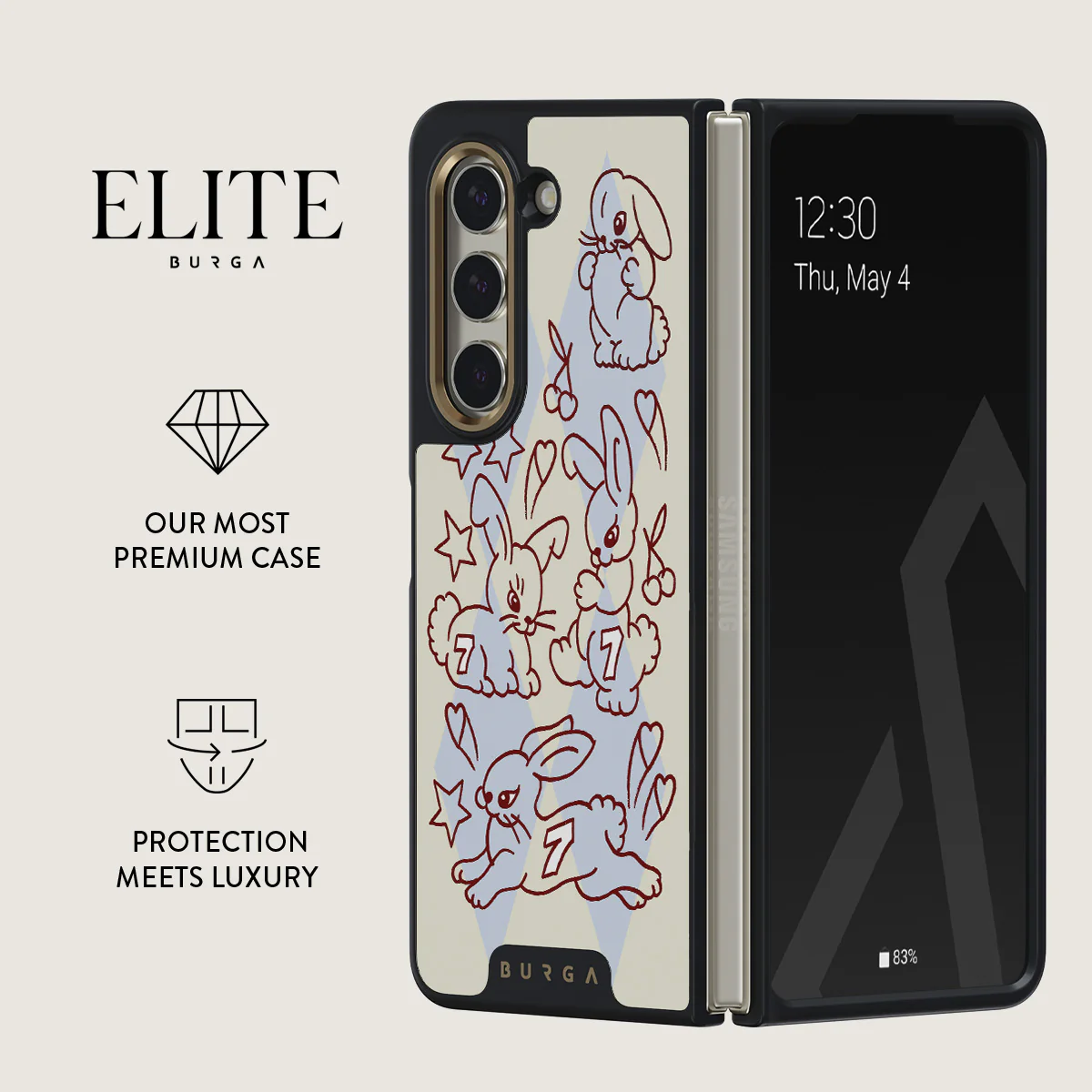 Triple Seven - Samsung Galaxy Z Fold 5 Case - Image 9
