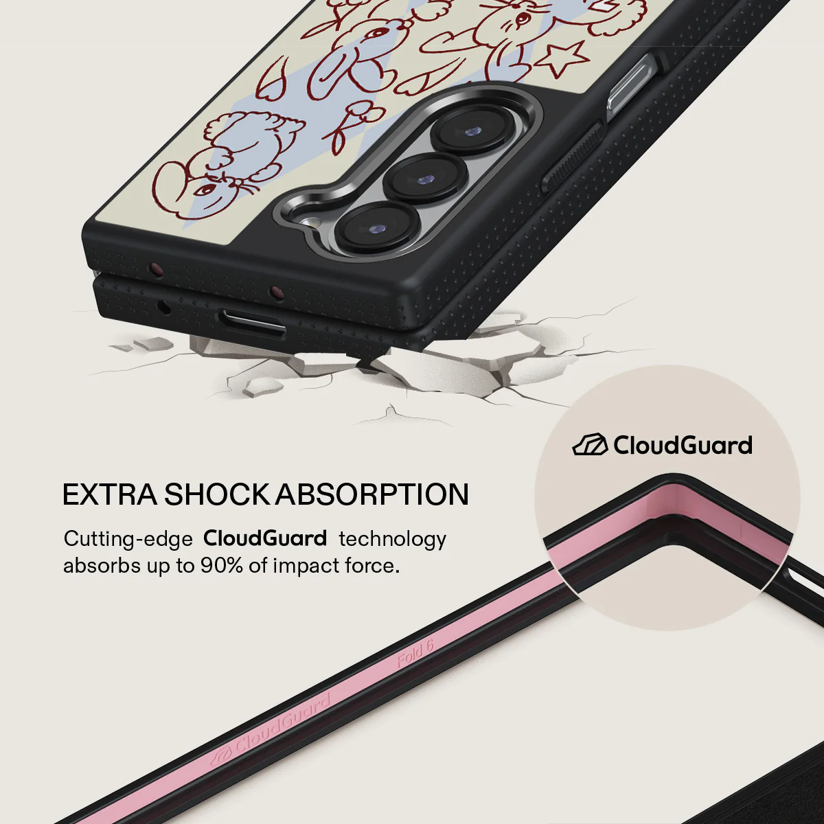 Triple Seven - Samsung Galaxy Z Fold 6 Case - Image 10
