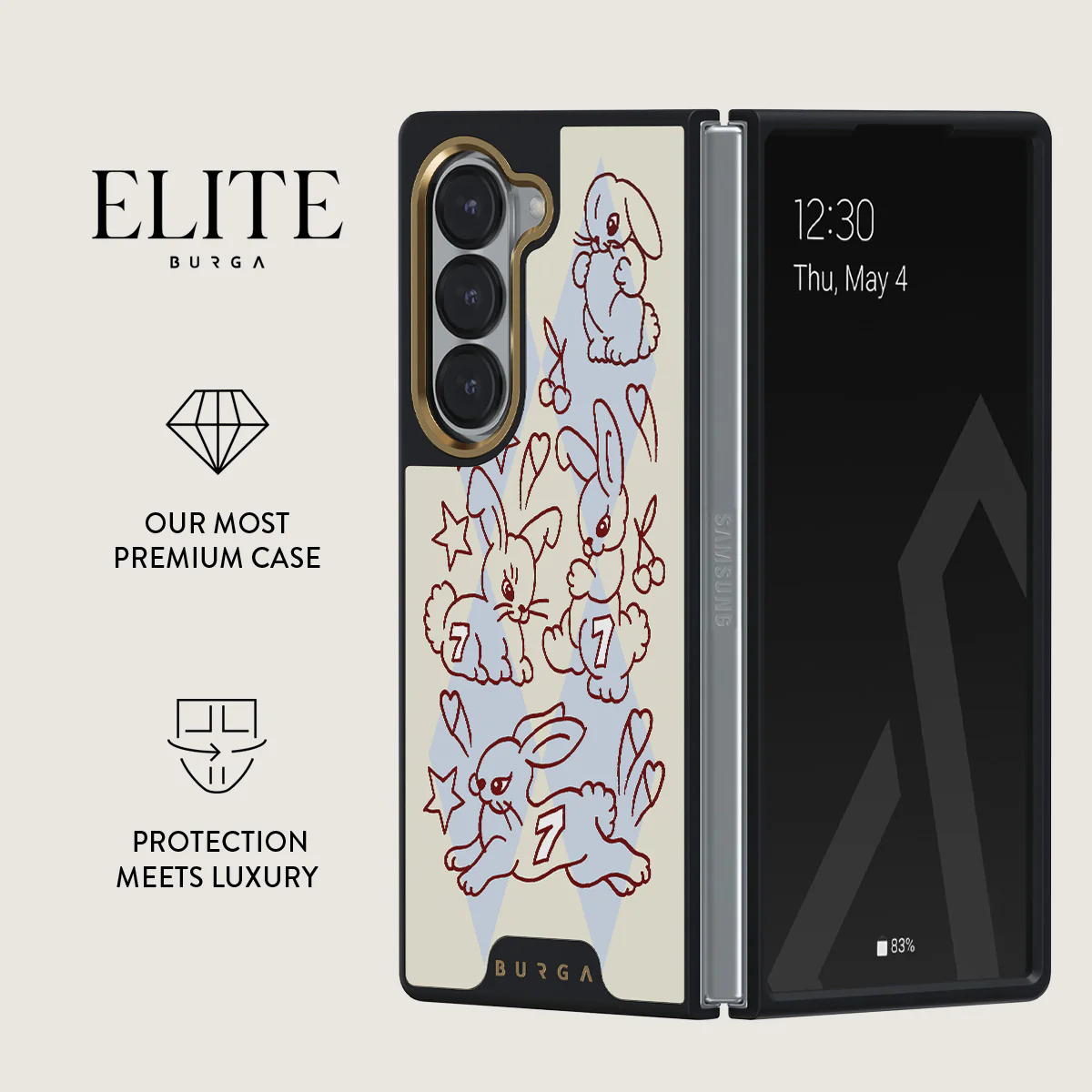 Triple Seven - Samsung Galaxy Z Fold 6 Case - Image 2