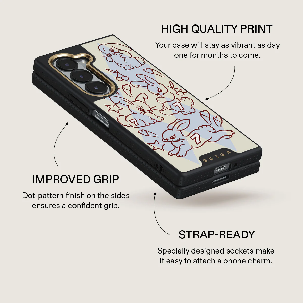 Triple Seven - Samsung Galaxy Z Fold 6 Case - Image 5