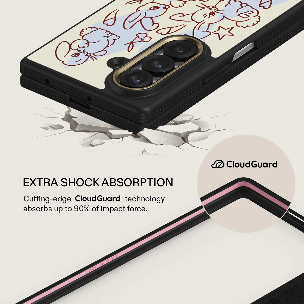 Triple Seven - Samsung Galaxy Z Fold 7 Case - Image 3