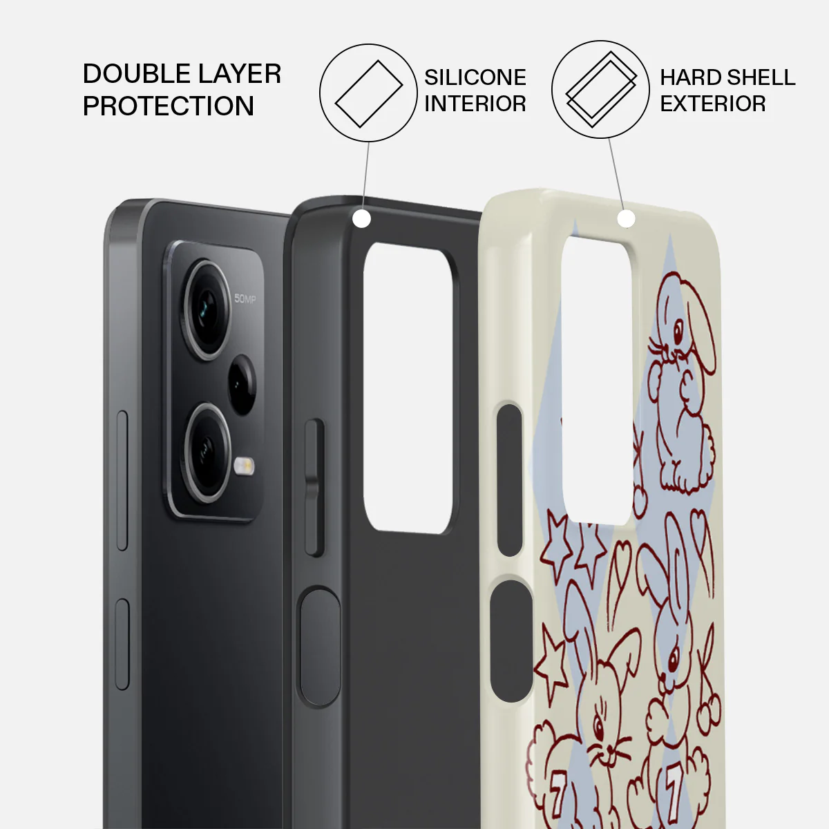 Triple Seven - Xiaomi Redmi Note 12 Pro+ 5G Case - Image 2