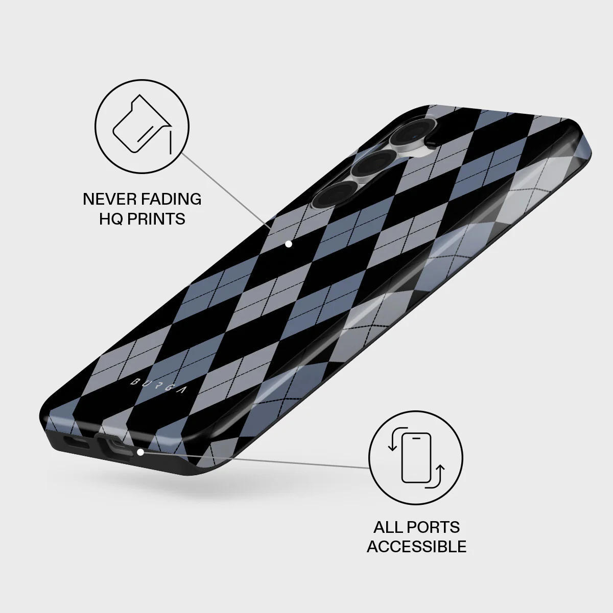 Trouble - Samsung Galaxy S25 FE Case - Image 3