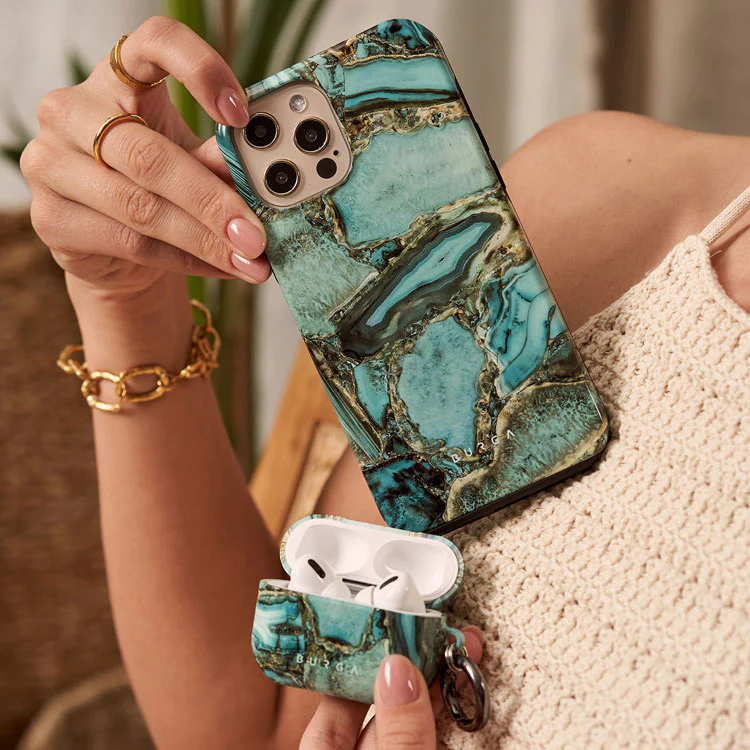 Ubud Jungle - Turquoise iPhone 17e Case - Image 8
