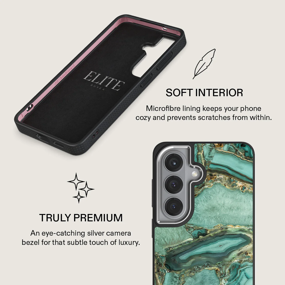 Ubud Jungle - Turquoise Samsung Galaxy S26 Case - Image 24