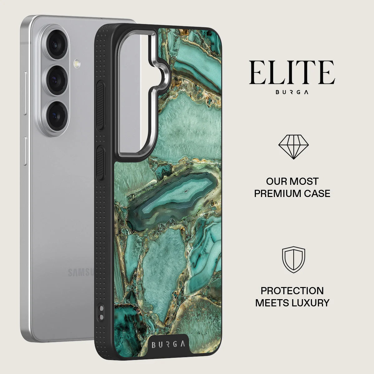 Ubud Jungle - Turquoise Samsung Galaxy S26 Plus Case - Image 20