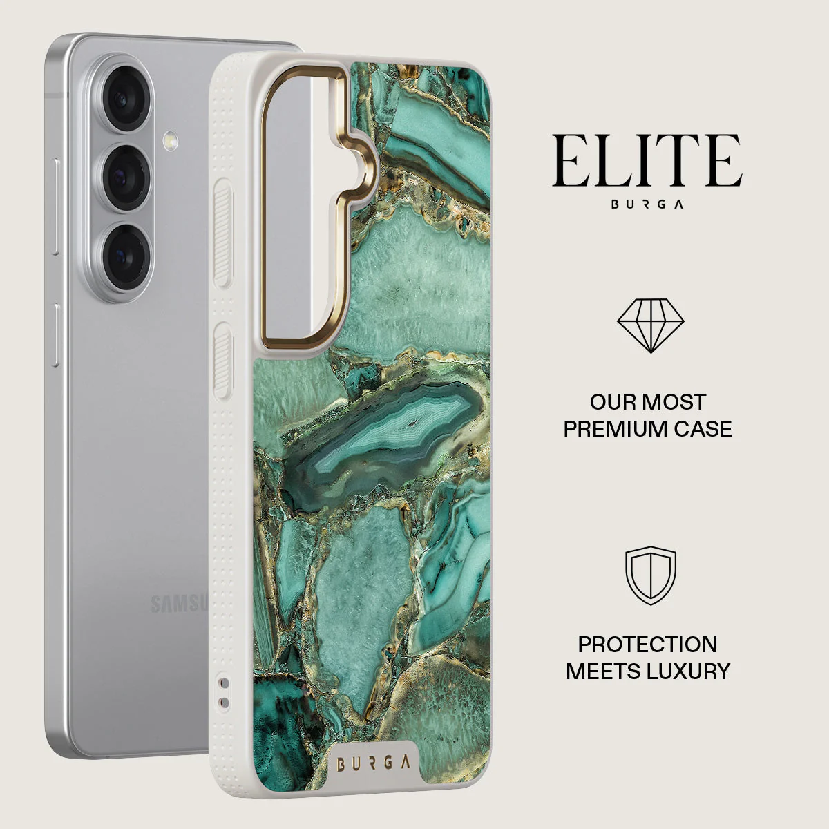 Ubud Jungle - Turquoise Samsung Galaxy S26 Plus Case - Image 27