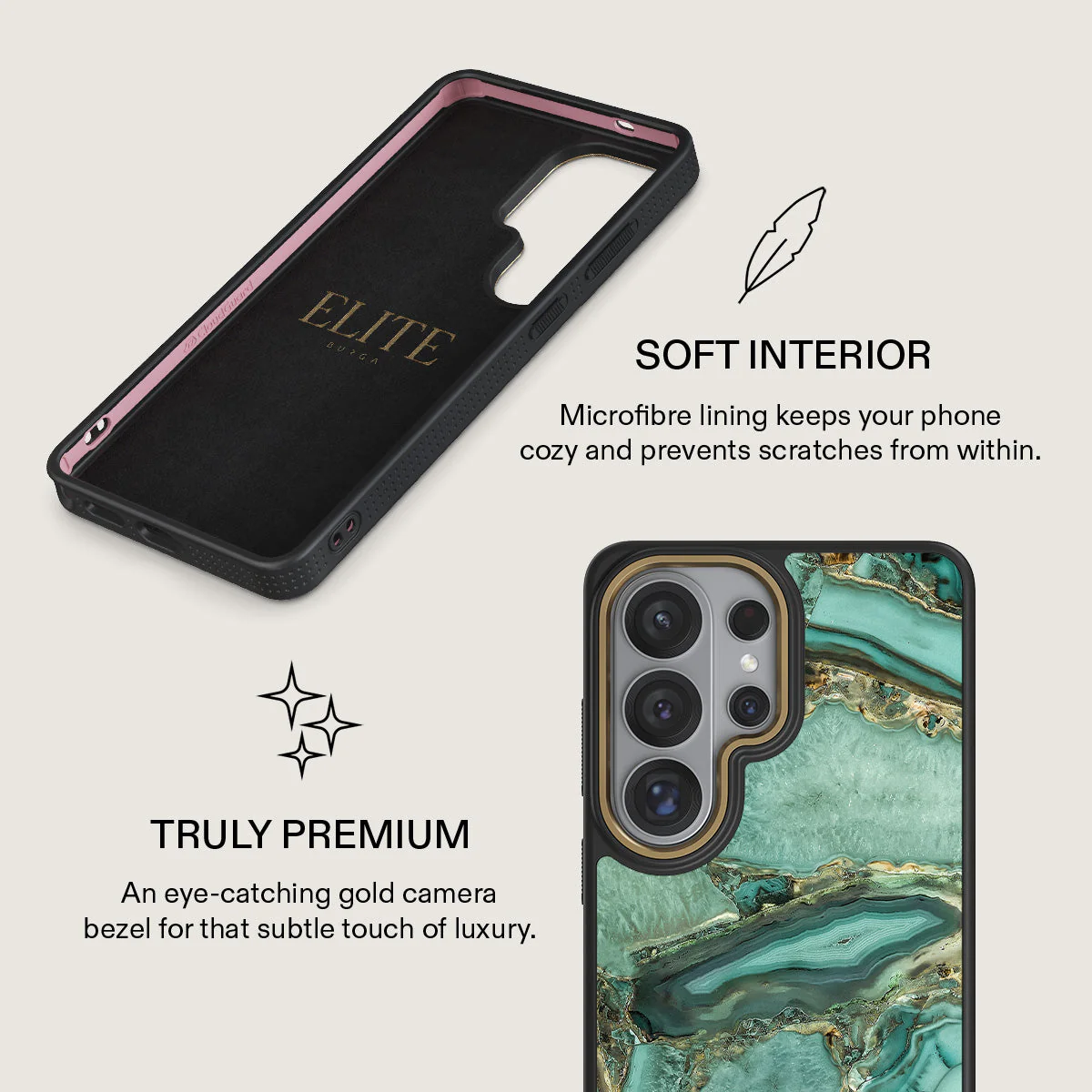 Ubud Jungle - Turquoise Samsung Galaxy S26 Ultra Case - Image 10