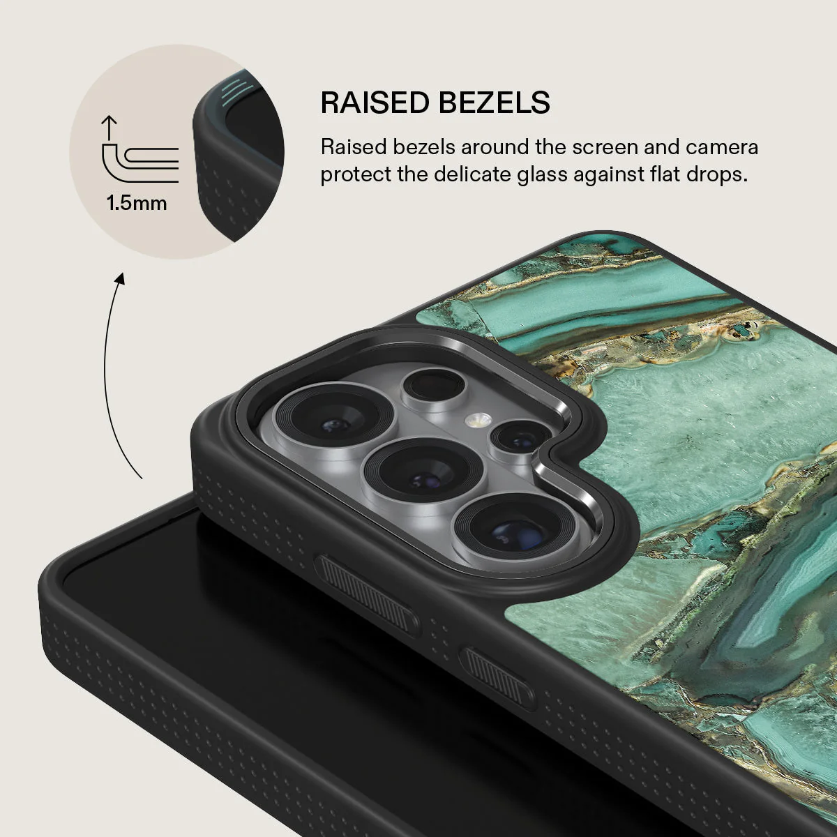 Ubud Jungle - Turquoise Samsung Galaxy S26 Ultra Case - Image 15