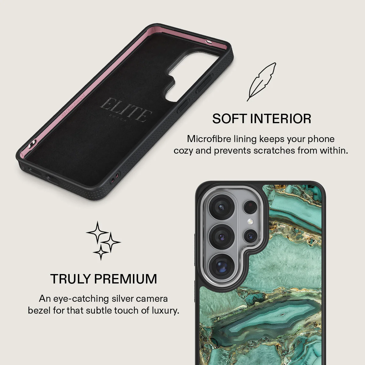 Ubud Jungle - Turquoise Samsung Galaxy S26 Ultra Case - Image 24