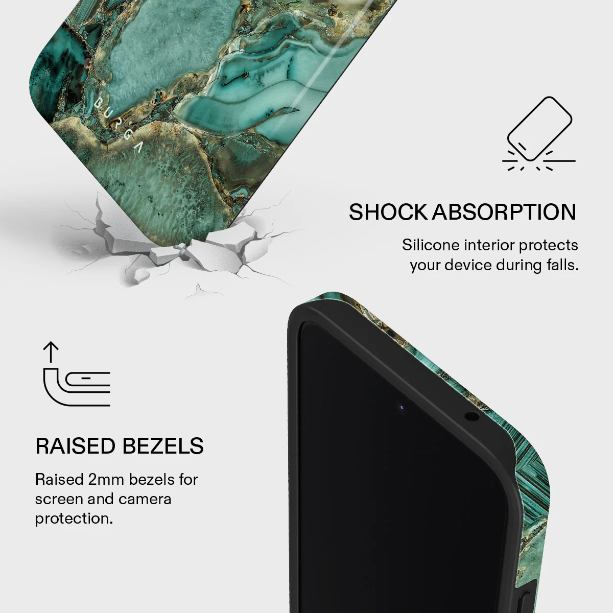 Ubud Jungle - Turquoise Xiaomi 15T Case - Image 4