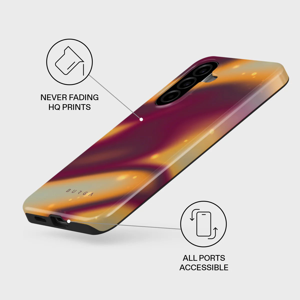 Twin Flame - Samsung Galaxy A57 5G Case - Image 3