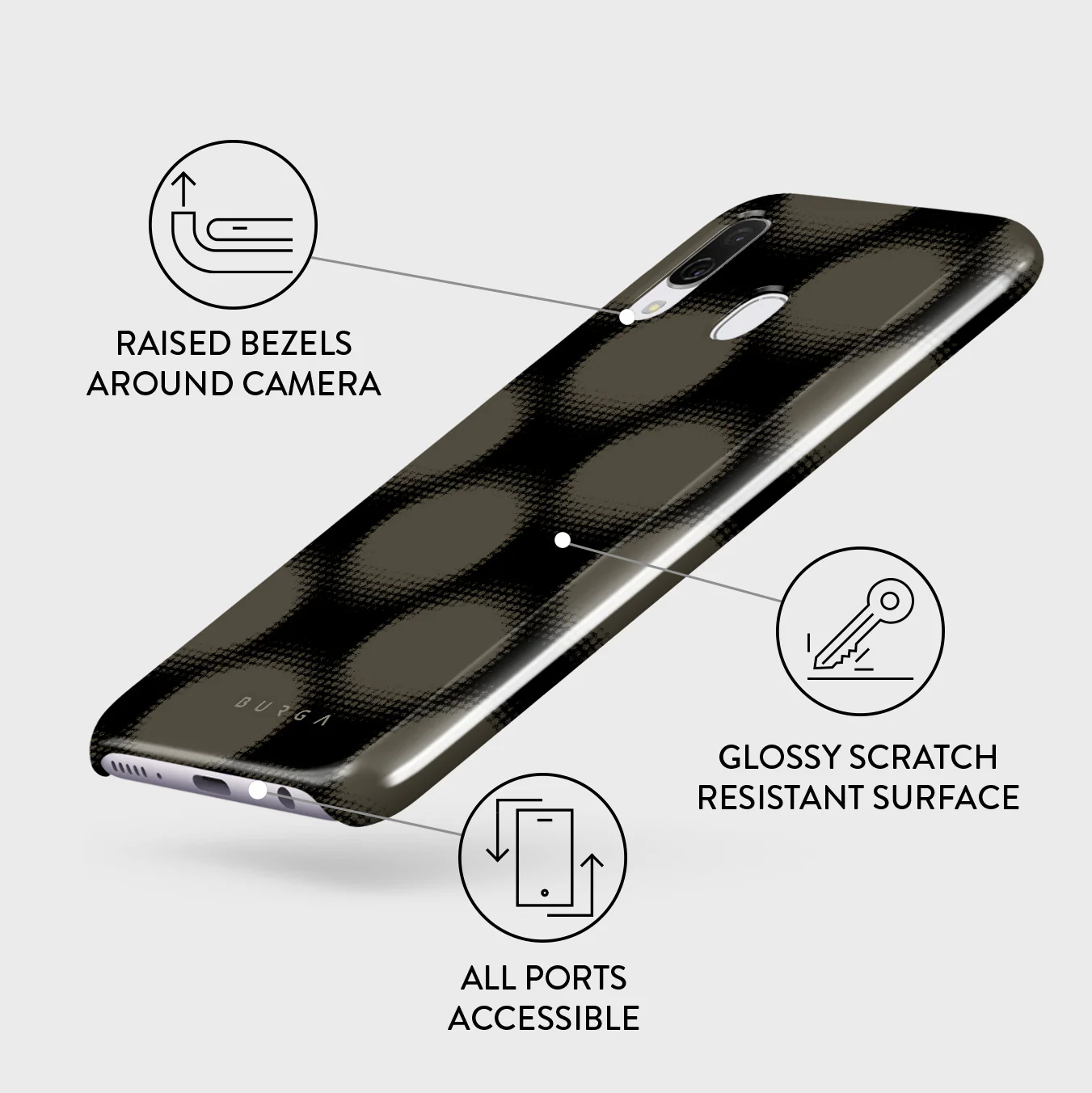 Velocity - Samsung Galaxy A40 Case - Image 3