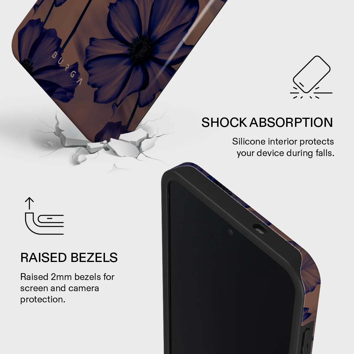 Velvet Night - Samsung Galaxy S25 FE Case - Image 4