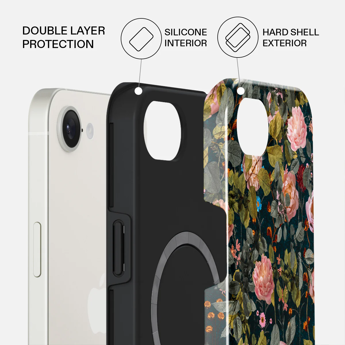 Bloomy Garden - Vintage iPhone 17e Case - Image 2