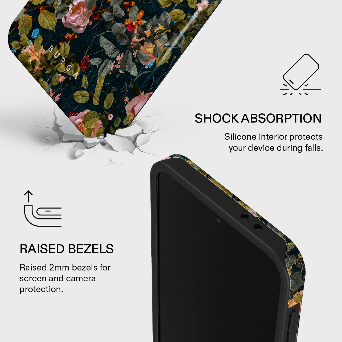 Bloomy Garden - Vintage Samsung Galaxy A37 5G Case - Image 4