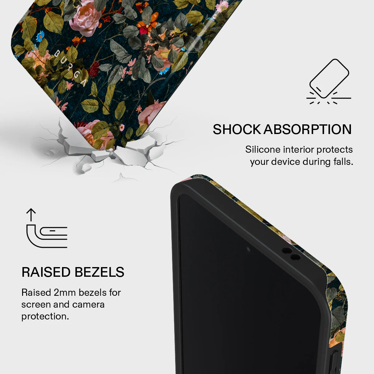 Bloomy Garden - Vintage Samsung Galaxy A57 5G Case - Image 4
