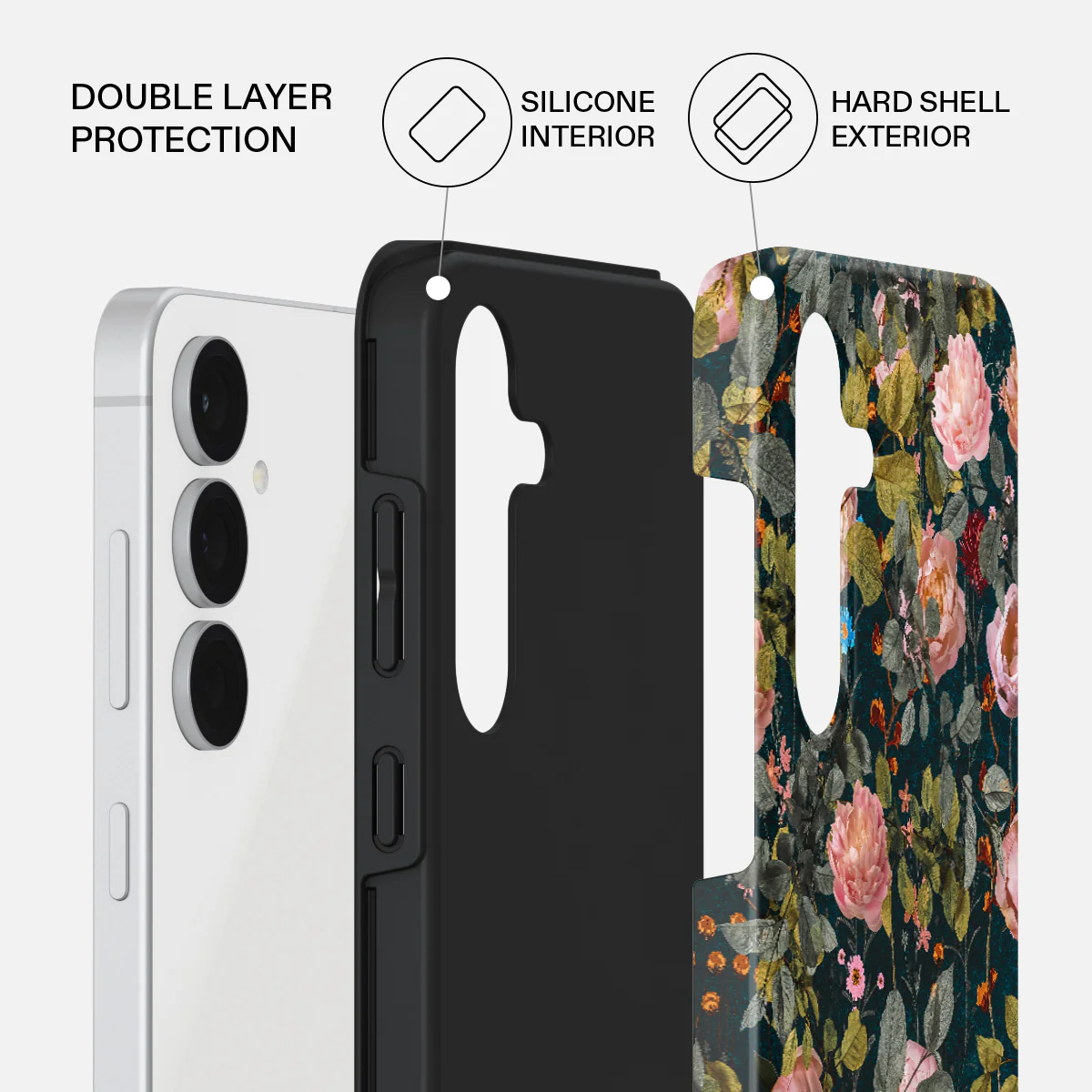 Bloomy Garden - Vintage Samsung Galaxy S25 FE Case - Image 2