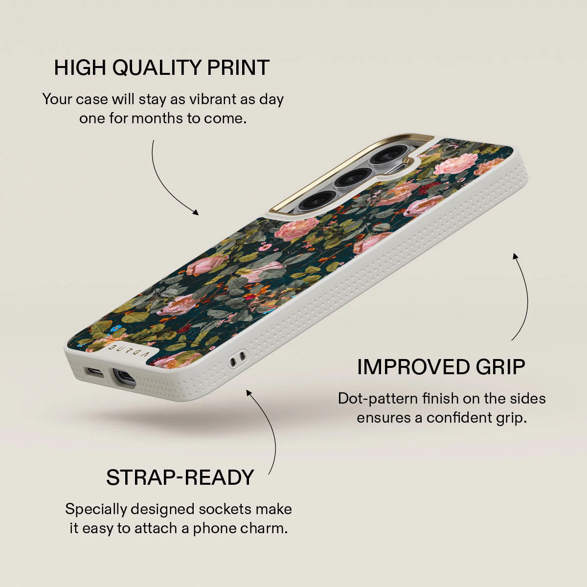 Bloomy Garden - Vintage Samsung Galaxy S26 Case - Image 30