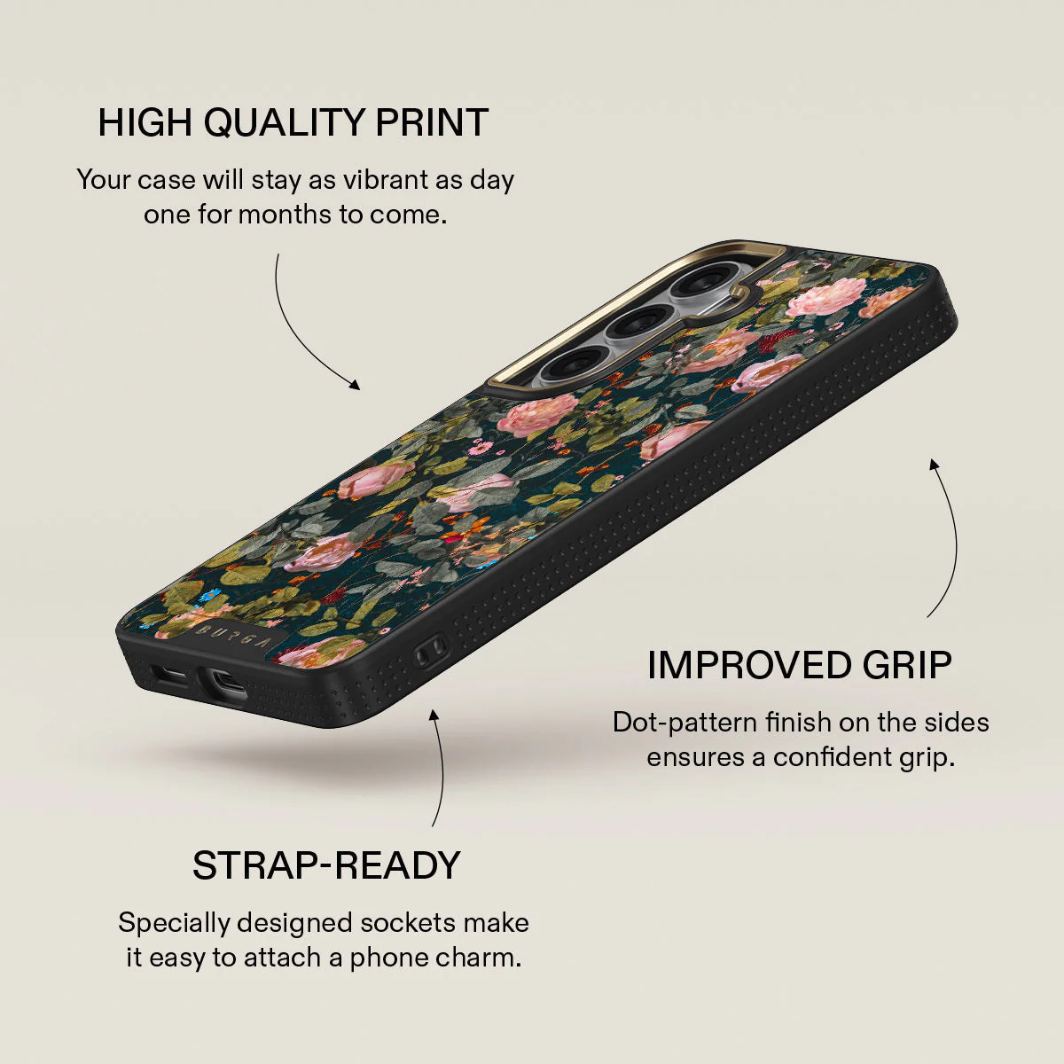 Bloomy Garden - Vintage Samsung Galaxy S26 Case - Image 9