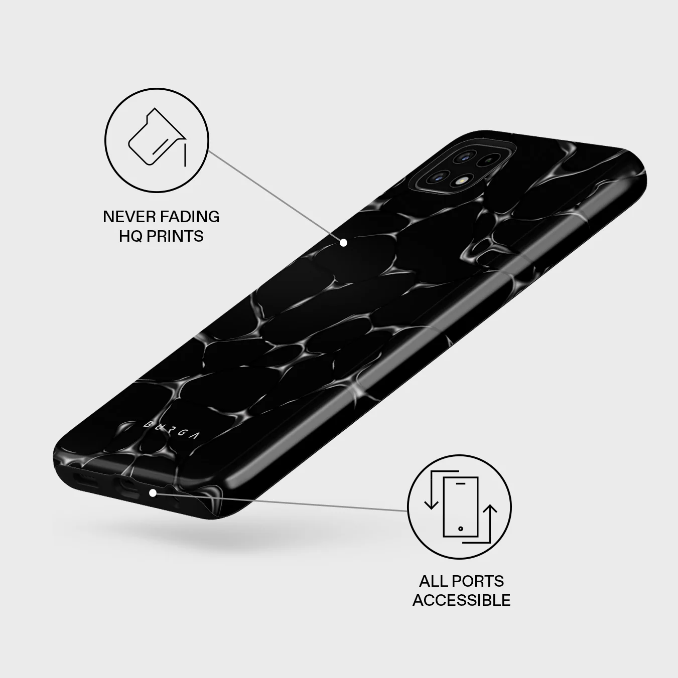 Void - Samsung Galaxy A22 5G Case - Image 3