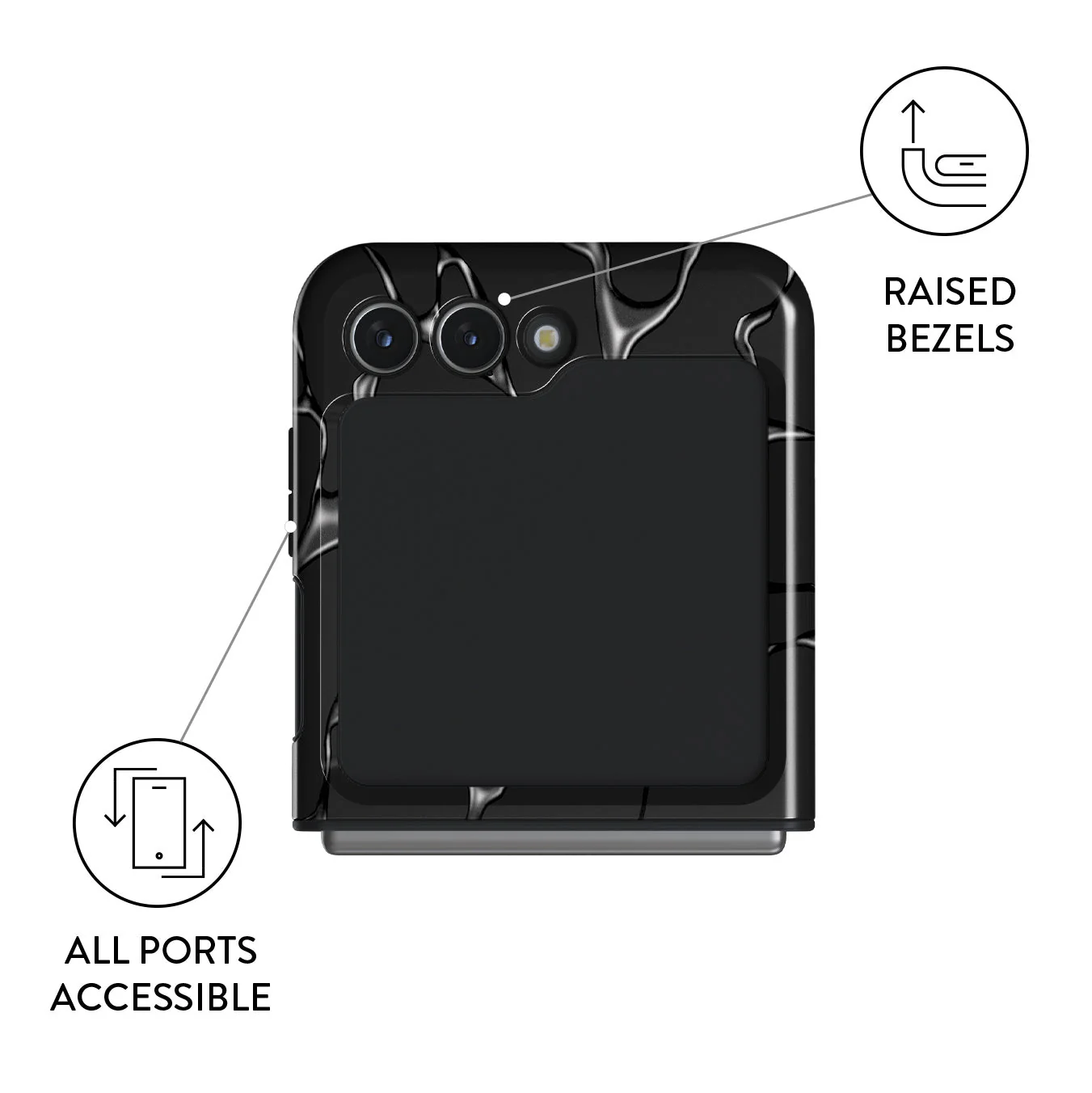 Void - Samsung Galaxy Z Flip 5 Case - Image 3