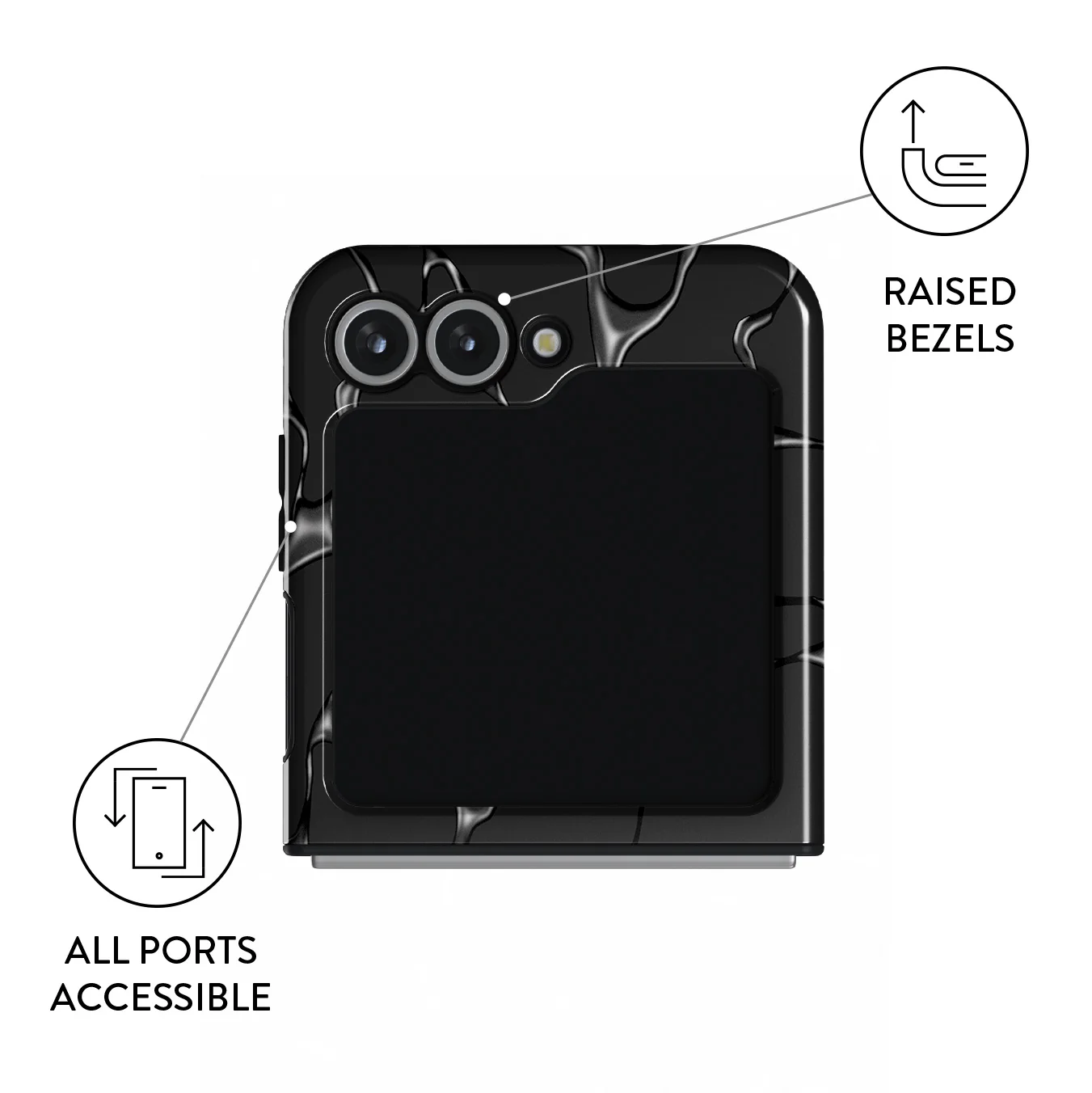Void - Samsung Galaxy Z Flip 7 FE Case - Image 3