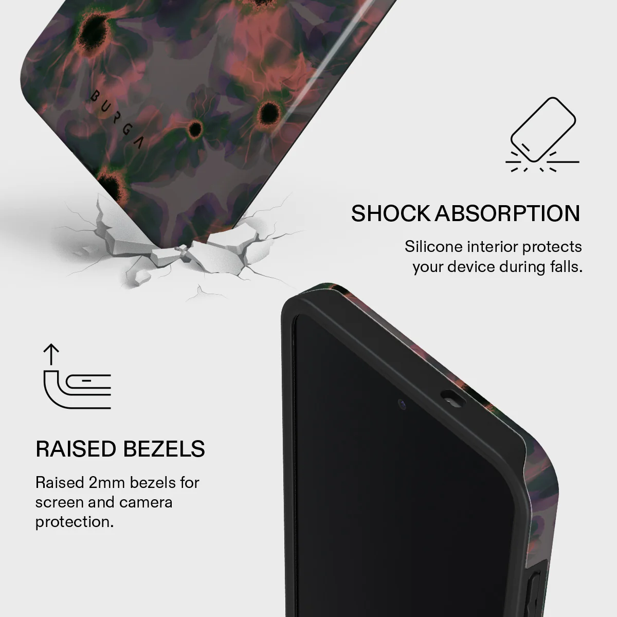 Volcanic Garden - Samsung Galaxy S25 FE Case - Image 4