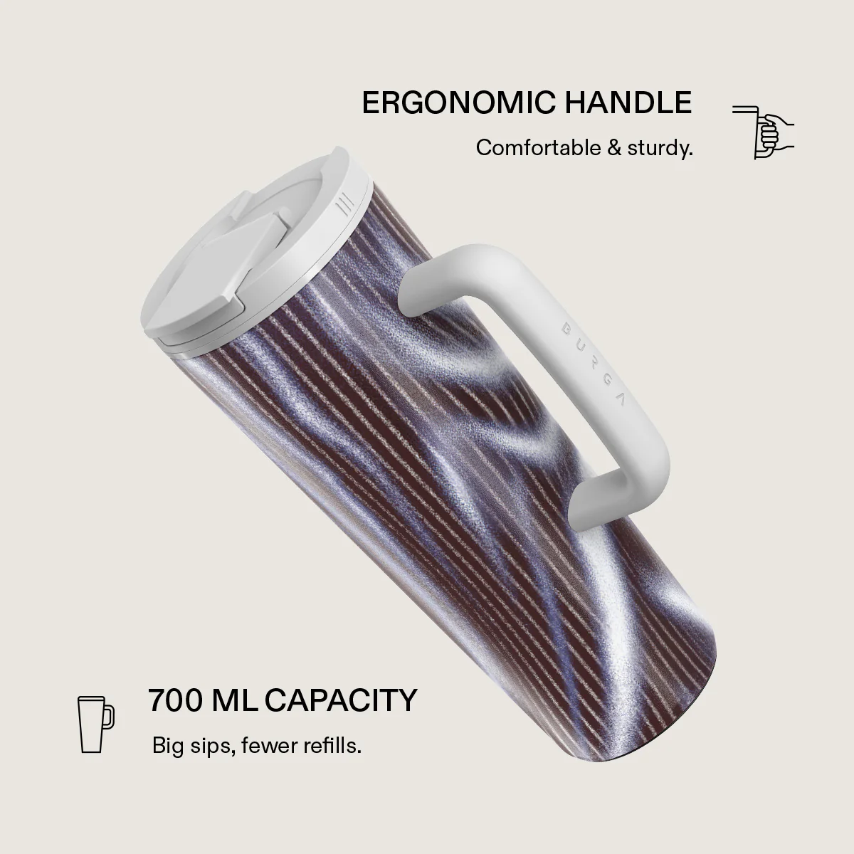 Vortex - EasyGrip Travel Mug - Image 2