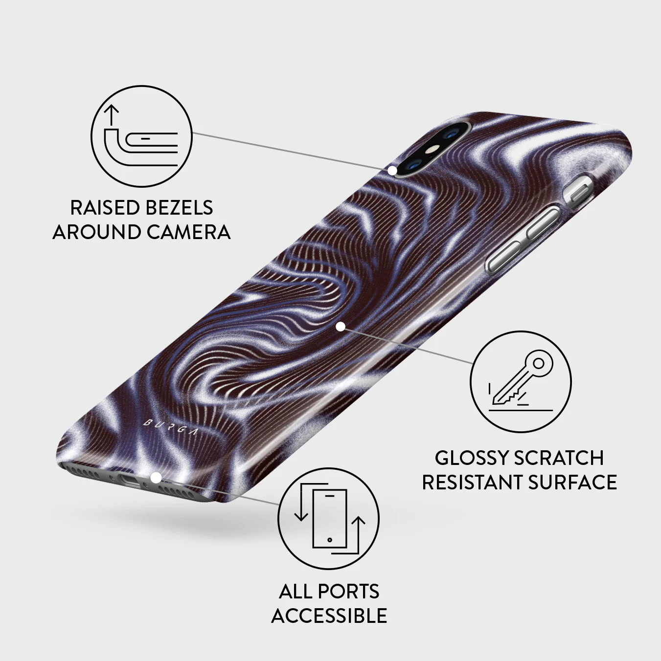 Vortex - iPhone X / XS Case - Image 3